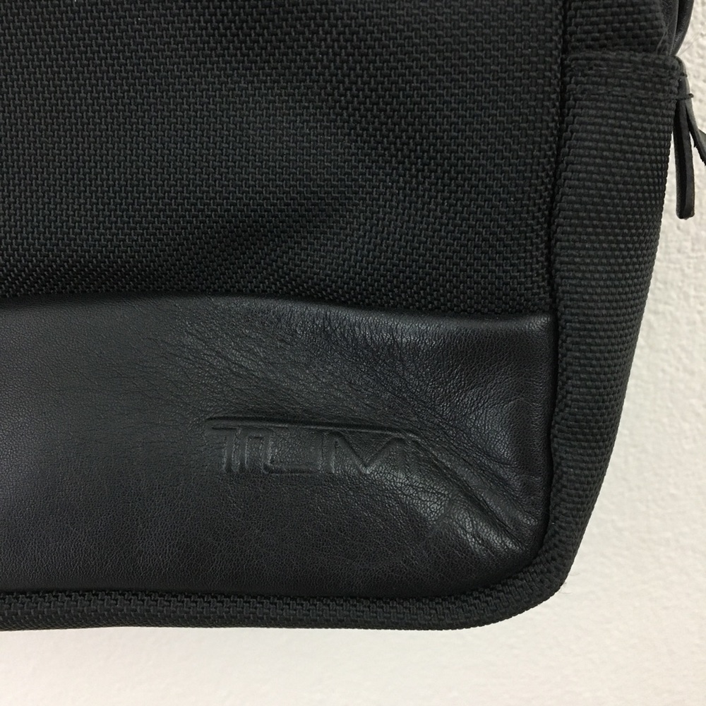 Tumi | Canvas & Leather Laptop Bag - Picture 3 of 16